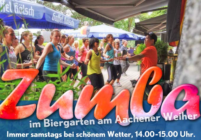 Zumba-Sommer im Biergarten 2016